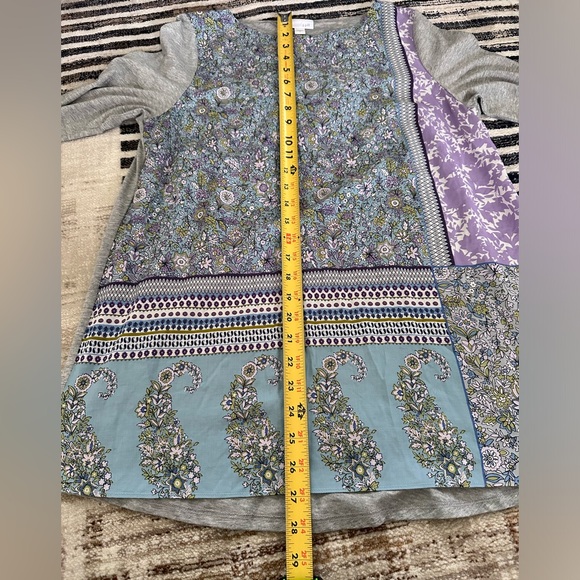 J Jill women’s floral tunic - Picture 6 of 10